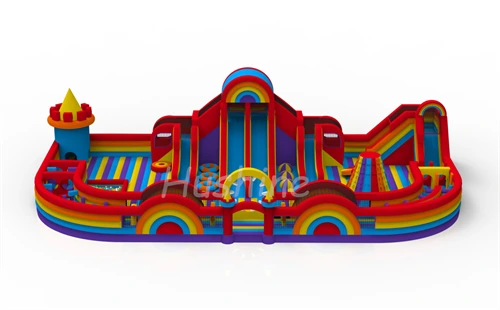 Rainbow Indoor Inflatable Theme Park 1
