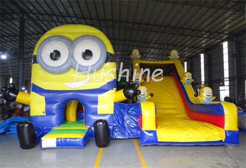 Cartoon Minions Theme Inflatable Playground 1