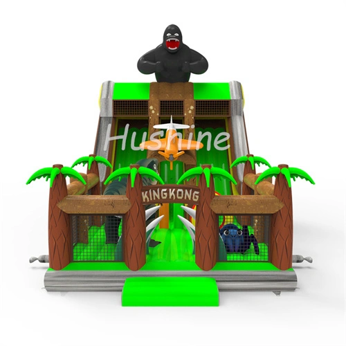King Kong Gorilla Inflatable Slide Playground 1