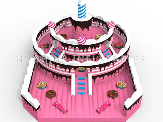Birthday Cake Jumping Castle 1