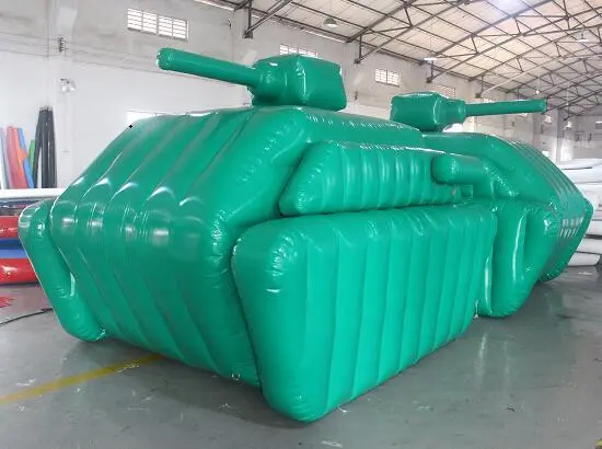 Army Tank Inflatable Paintball Air Bunkers 1