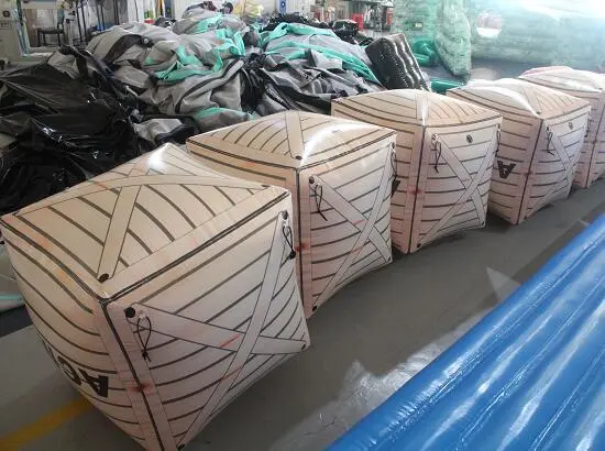 Wooden Box Inflatable Bunkers 1