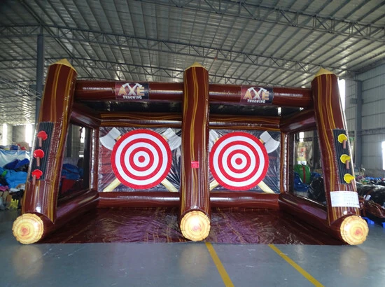 Inflatable Axe Throwing 1