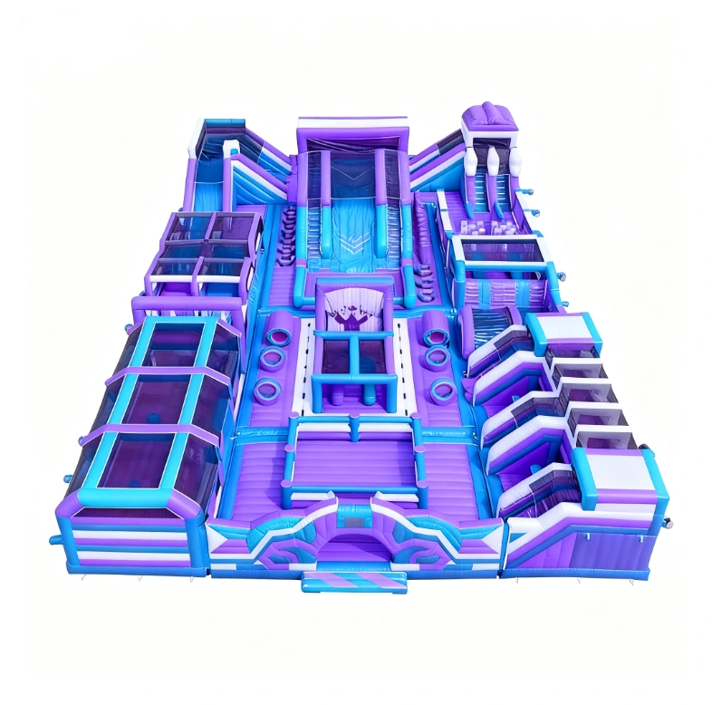 Custom Kids Playground Games Inflatable Theme Park 1