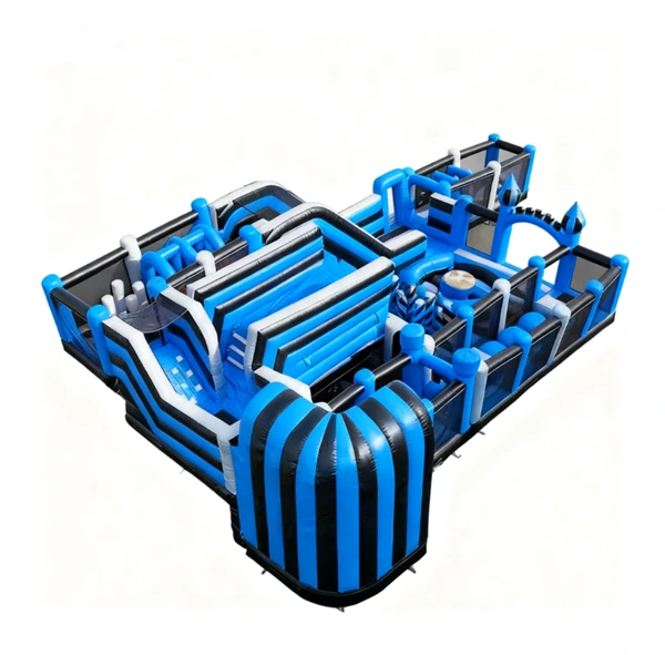 Large Inflatable Obstacle Course Bounce House 1
