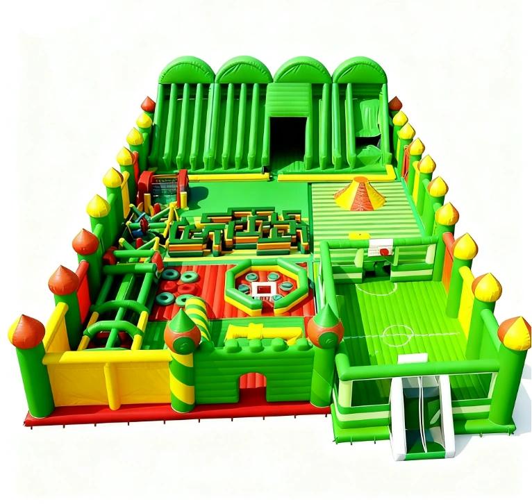 Inflatable Park Playground Obstacle Course 1