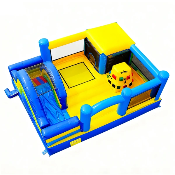 Inflatable Bounce Game Bounce House Obstacle Course 1