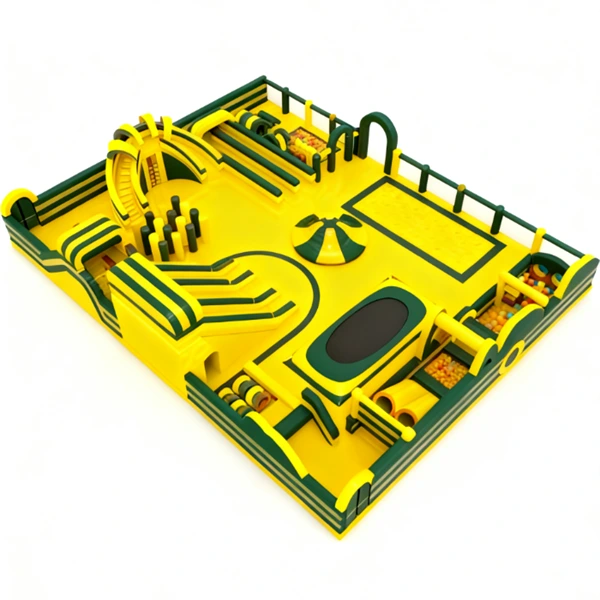 Inflatable Theme Park Playground Bounce Fun City 1