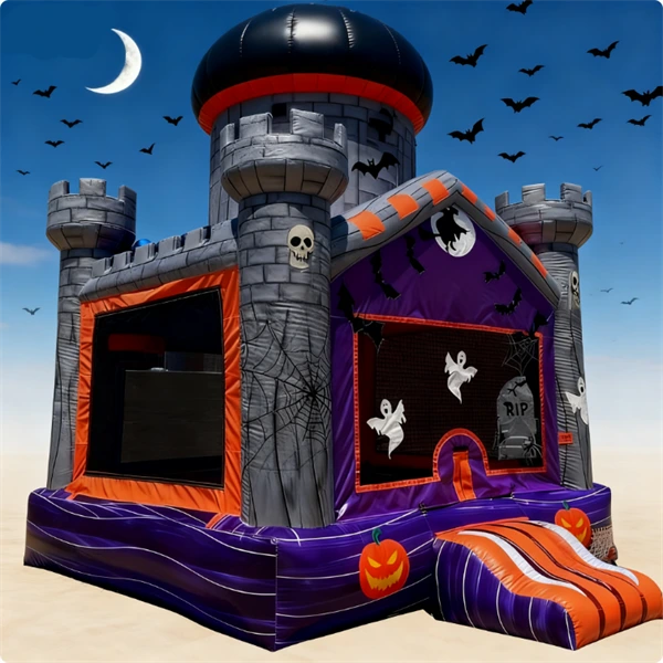 Halloween Haunted Bounce House Inflatable Bouncy Castle 1