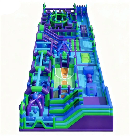 Bouncing Castle Kids Commercial Inflatable Theme Park 1