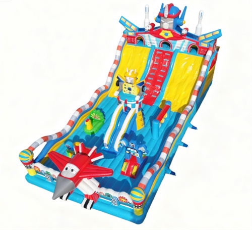 Aufblasbarer Hüpfburg-Spielplatz für Kinder mit Cartoon-Motiv 5