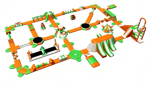 Customized Commercial Inflatable Water Park Equipment 1