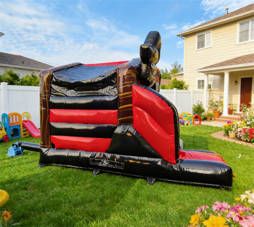 Inflatable Bouncy Castle With Slide 4
