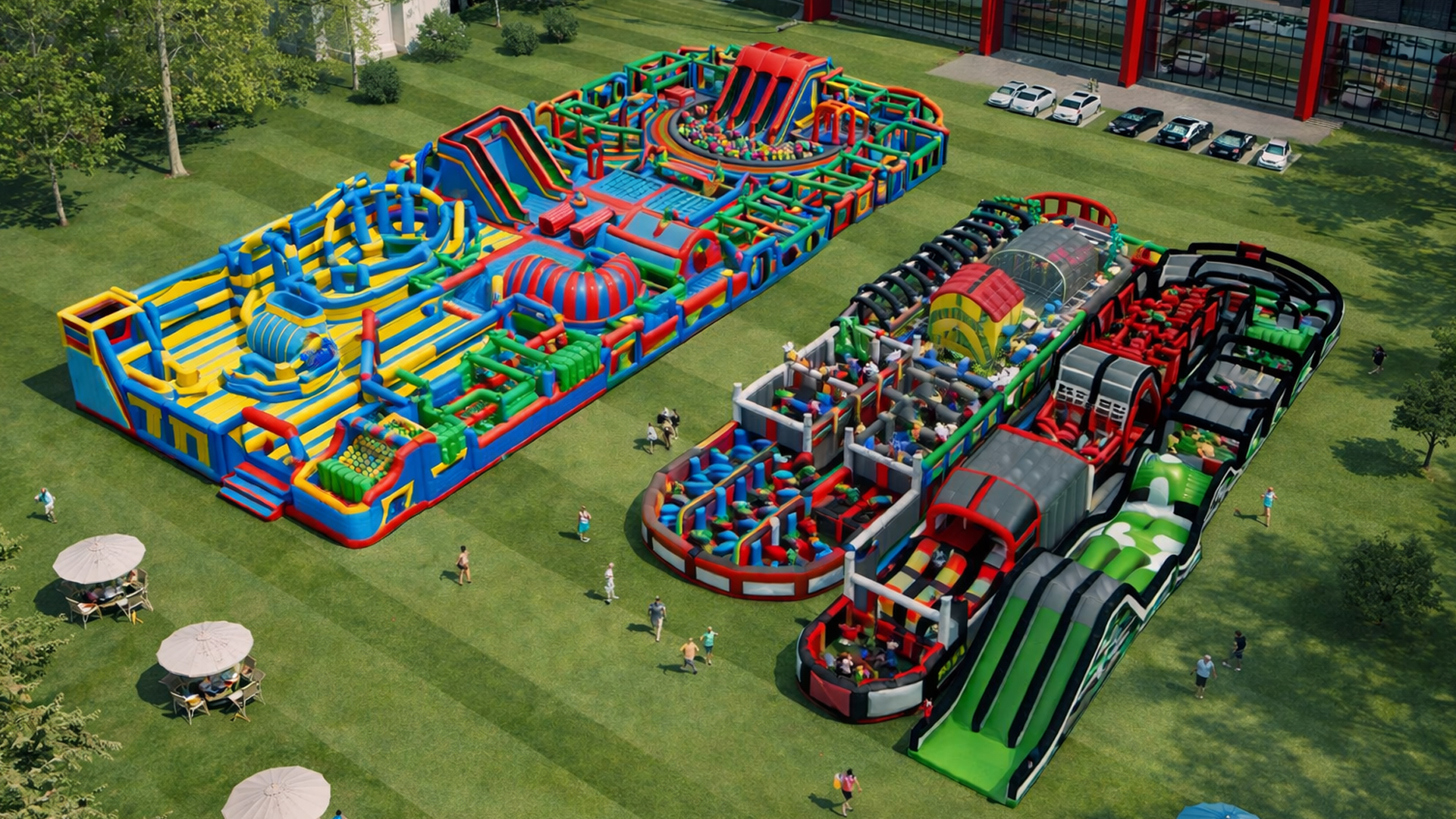 Hersteller von aufblasbaren Themenparks für den gewerblichen Gebrauch