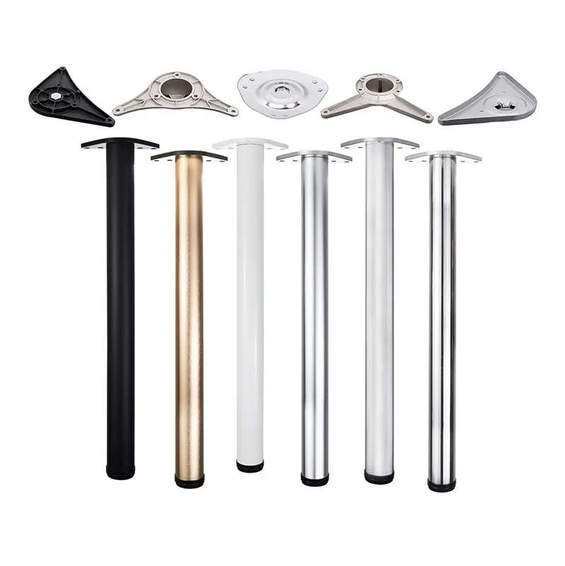 Custom Metal Pedestal Table Base Customization ZHD Hardware 5
