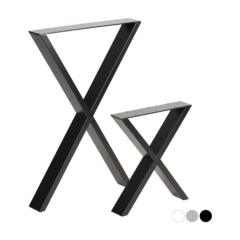 X-shape Frame Replacement steel Coffee Table Legs 1