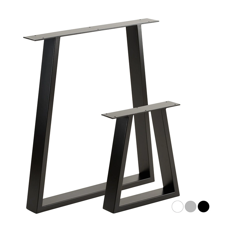 Industrial Trapezium Trapezoid steel Coffee Table Legs 1