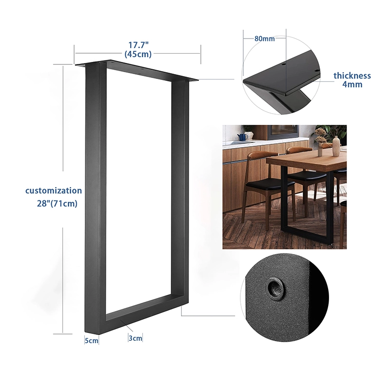 Metal Table Legs and the Rest Payment Before Shipment.) Ironcompany 2