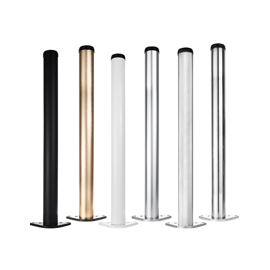 Adjustable Metal Furniture Leg Column tetragonum Support Legs Office desk Legs office desk legs 1
