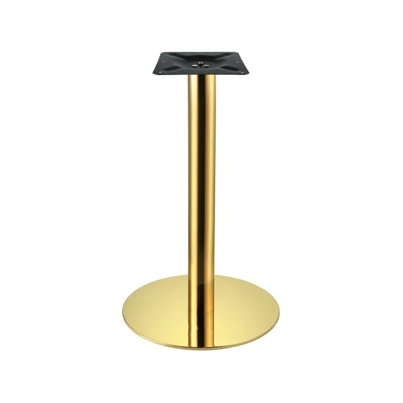 Brushed Stainless Steel Table Base: Modern And Sophisticated Look 1