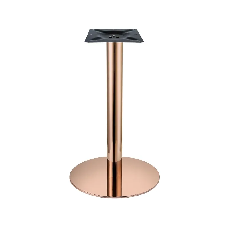 Custom Gold Base Round Dining Table TT Full Payment Before Shipment (30% in Advance ZHD Hardware 3