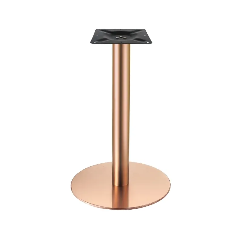 Custom Gold Base Round Dining Table TT Full Payment Before Shipment (30% in Advance ZHD Hardware 4