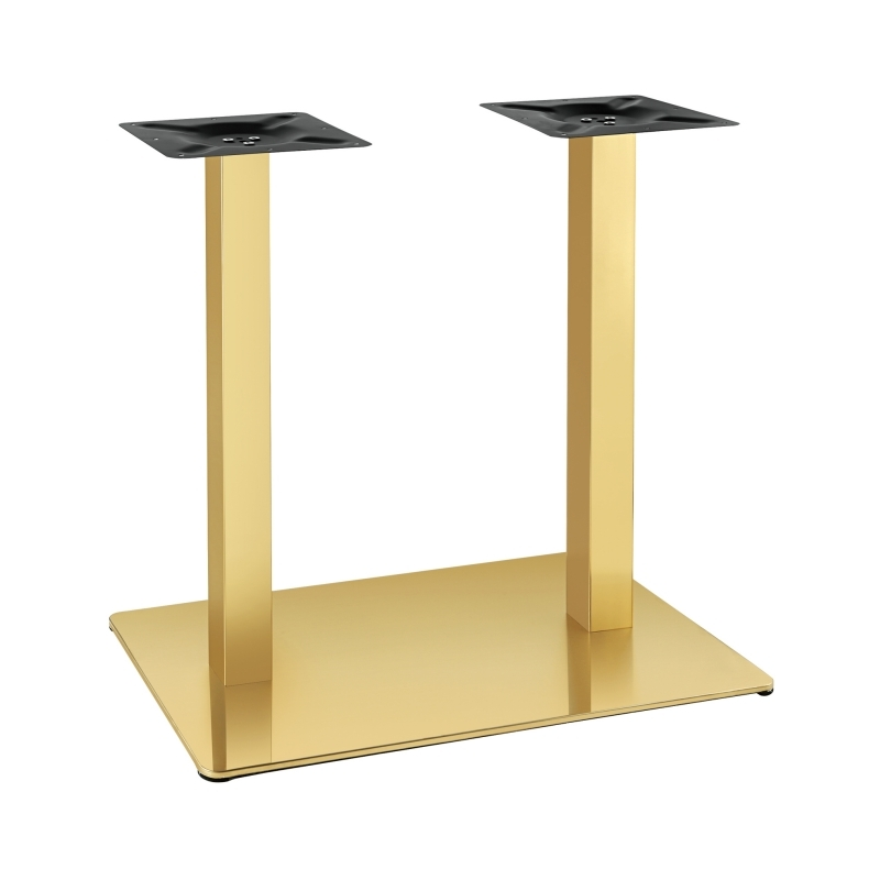 Custom Round Dining Table with Gold Base 720mm Or Customization ZHD Hardware 3