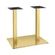 Wholesale Round Dining Table with Gold Base ZHD Hardware Brand 3