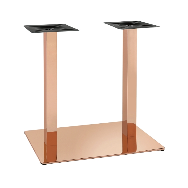 Custom Round Dining Table with Gold Base 720mm Or Customization ZHD Hardware 2