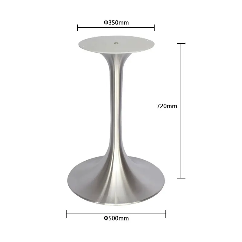 ZHD Hardware Stainless Steel Dining Room Table Base 7
