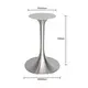 ZHD Hardware Stainless Steel Dining Room Table Base 7