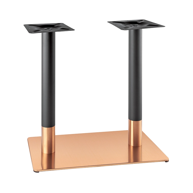 Brushed Stainless Steel Table Legs 10 Sets ZHD Hardware 3