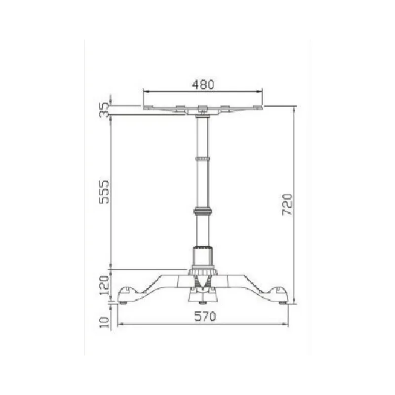 Bar Height Metal Table Legs and the Rest Payment Before Shipment.) by ZHD Hardware 8