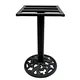 Bar Height Metal Table Legs ZHD Hardware Manufacture Black Or Customization 3