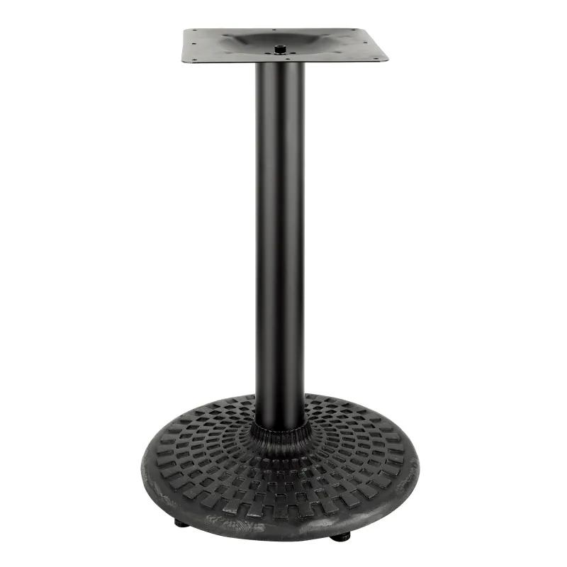Bar Height Metal Table Legs ZHD Hardware Manufacture Black Or Customization 6