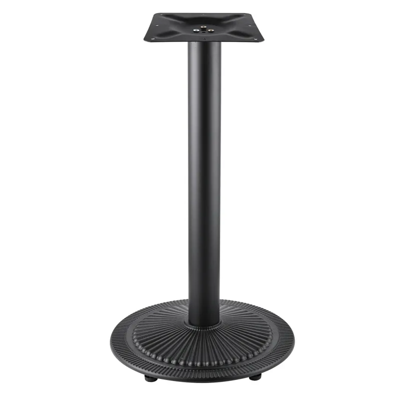 Bar Height Metal Table Legs ZHD Hardware Manufacture Black Or Customization 7