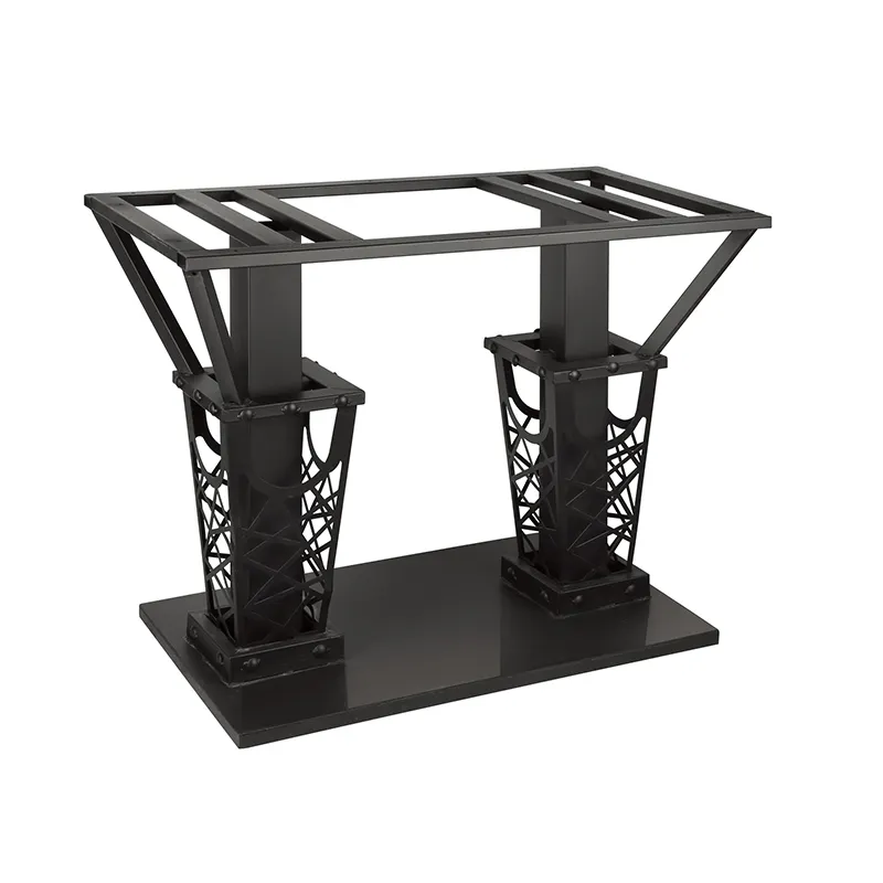 Dining Table Metal Frame 10 Sets ZHD Hardware Brand Customization 2