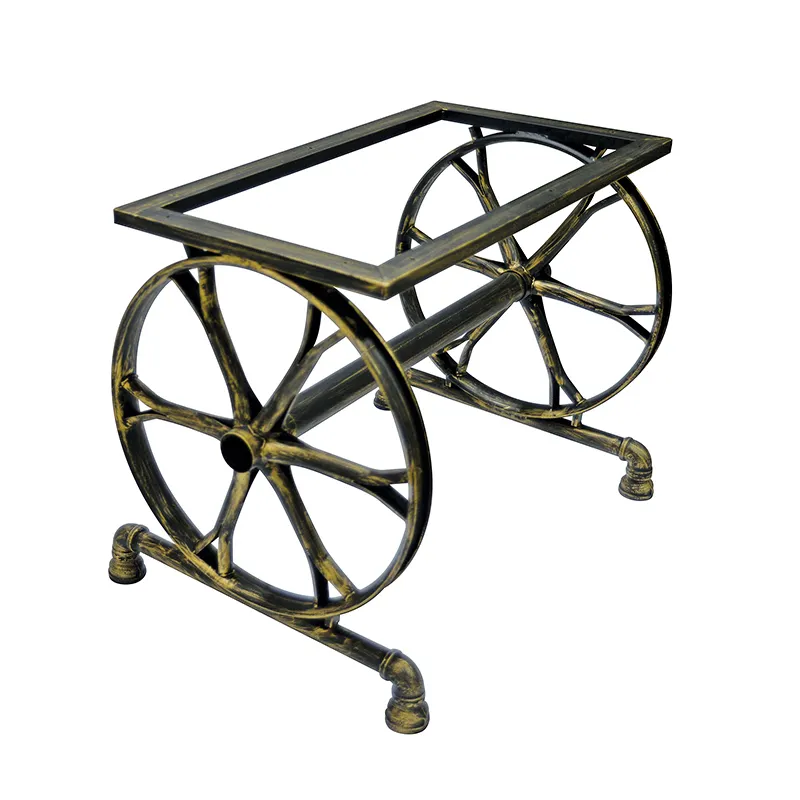 Dining Table Metal Frame 10 Sets ZHD Hardware Brand Customization 3