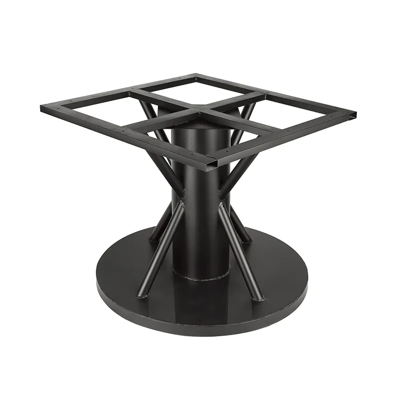 Dining Table Metal Frame 10 Sets ZHD Hardware Brand Customization 5