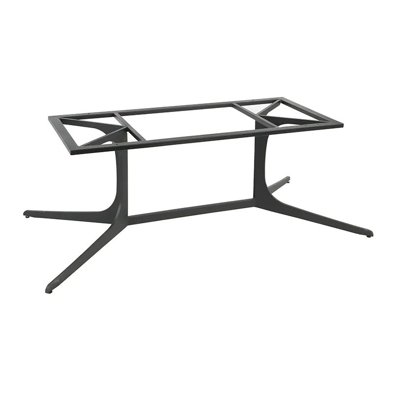 Dining Table Metal Frame 10 Sets ZHD Hardware Brand Customization 6