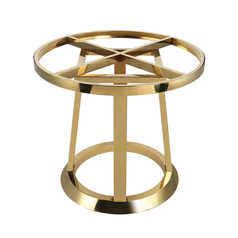 Dining Table Metal Frame 10 Sets ZHD Hardware Brand Customization 8