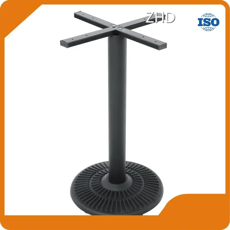 Hotaluminum Table Base Black Or Customization ZHD Hardware Brand 1