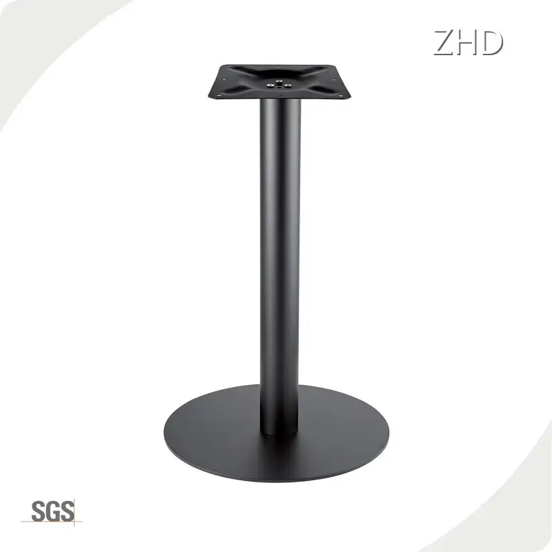 Cast Aluminum Table Legs Black Or Customization ZHD Hardware 1