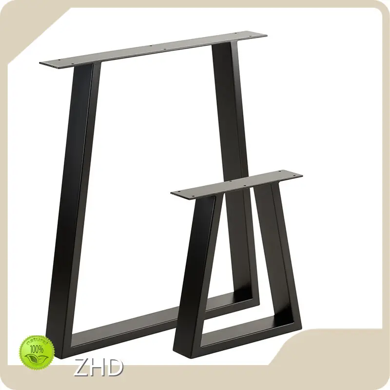 Custom Dining Table Legs Metal Customer's Requirement Packaging ZHD Hardware 1