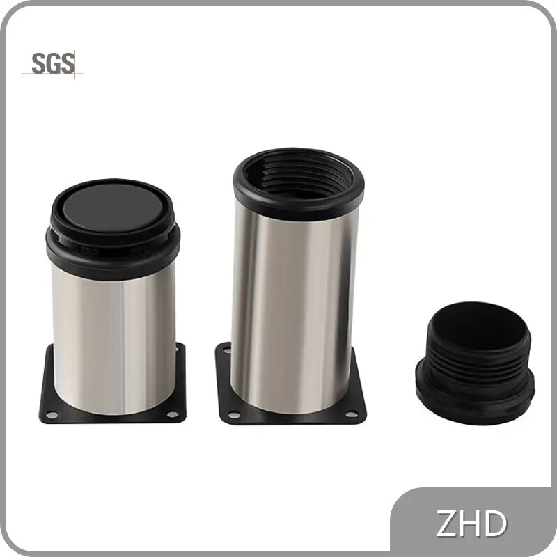 Custom Steel Desk Legs Stainless Steel ZHD Hardware 1