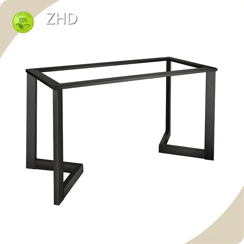 ZHD Hardware Brand Metal Picnic Table Legs Supplier 1