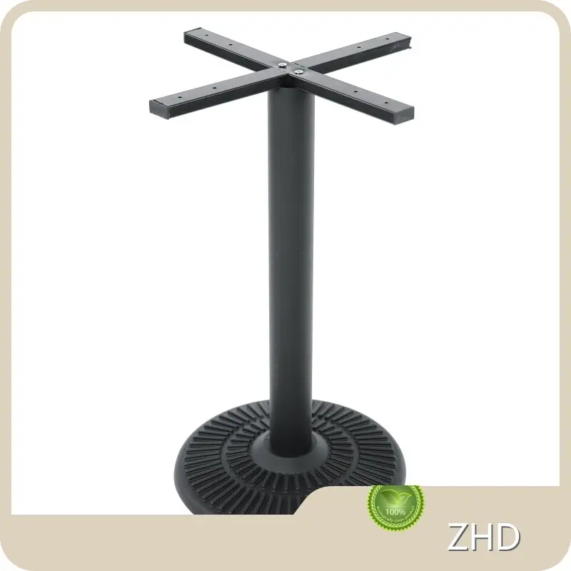Stainless Steel Table Base ZHD Hardware,Black Or Customization 1