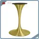 Hot Gold Base Round Dining Table and the Rest Payment Before Shipment.) ZHD Hardware Brand 1