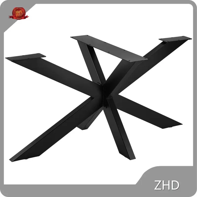 ZHD Hardware Wrought Iron Table Legs - 50 Pcs 1