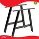 White Desk Silver Legs Customization by ZHD Hardware 1
